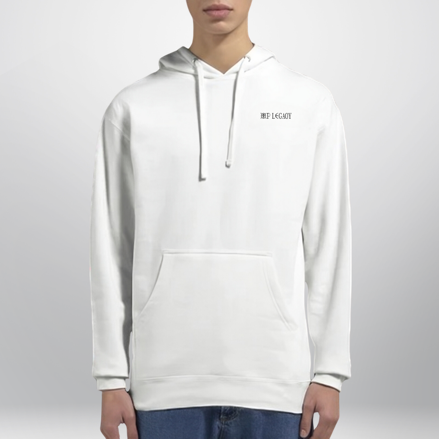 White Hoodie Santoryu Sanzen Sekai