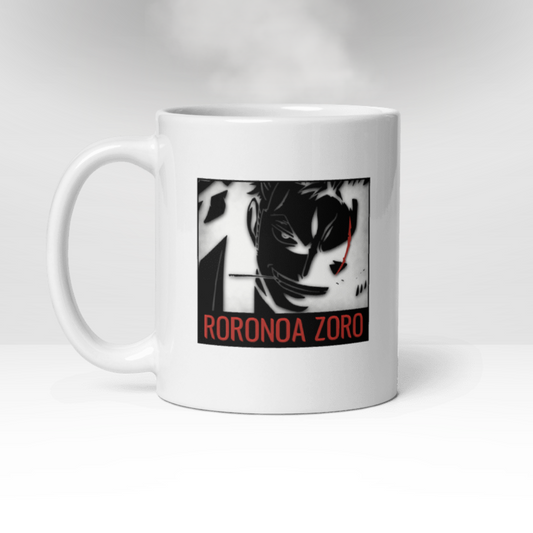 Ceramic Mug R. Zoro (White)